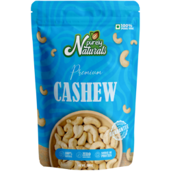 Purely naturals pouch kaju front